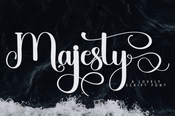 Majesty: A Refined Handwritten Font for Modern Design